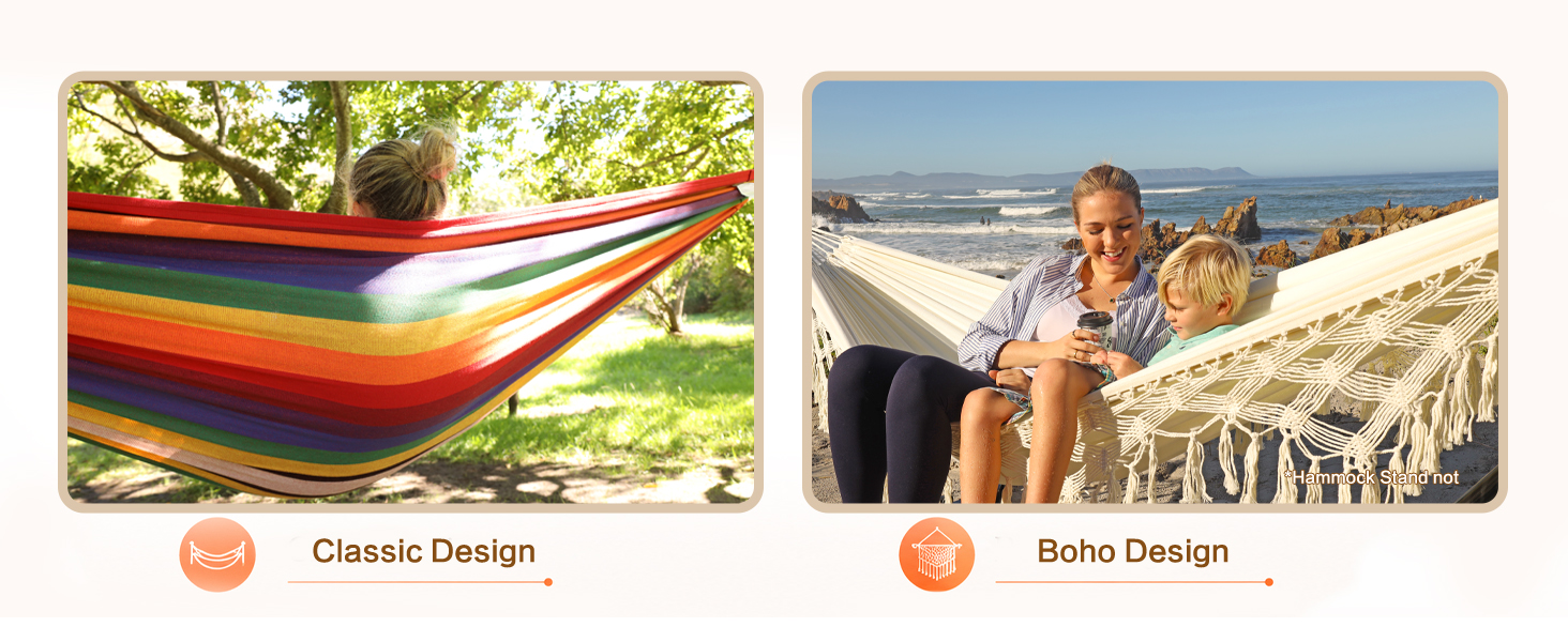 JoyView Brazilian Double Hammock