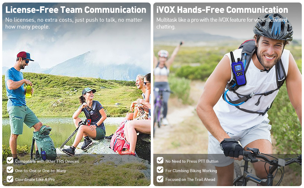 walkie talkies rechargeable