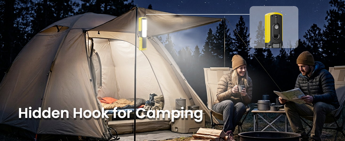Hidden Hook for Camping