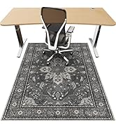 48"x60" Office Chair Mat for Hardwood, Under Desk Chair Mat for Home Office, Anti-Slip Office Rug...