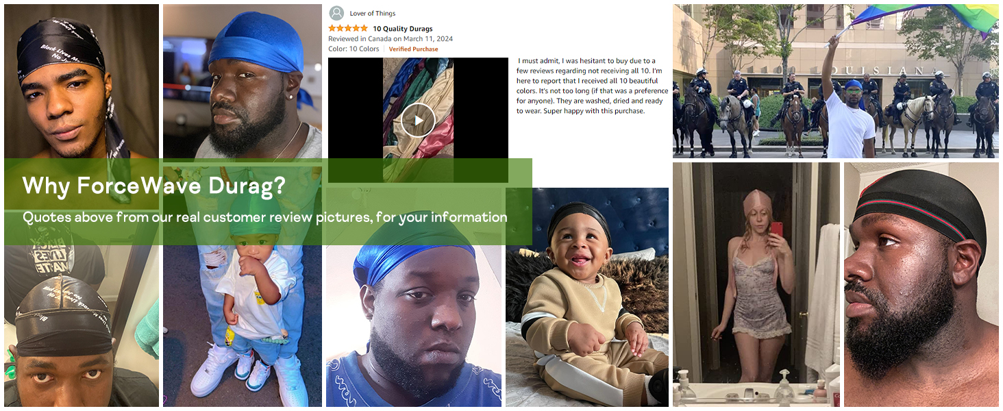 Why ForceWave Durags?