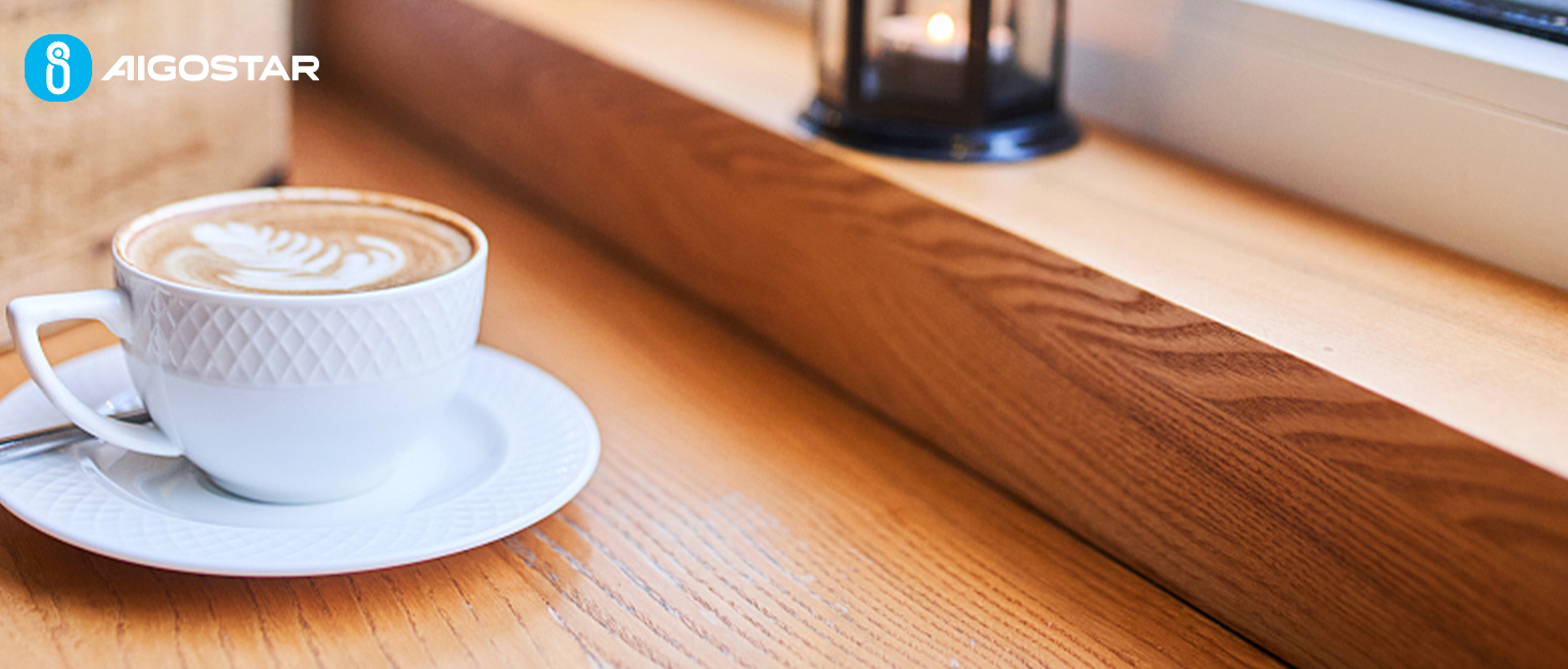 Milk Frother, Electric Milk Frother and Steamer Coffee Grinder Electric, Coffee Grinder Electric