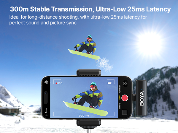BOYALINK 2 Wireless Lavalier Microphone