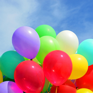 100 PCS balloons assorted colors
