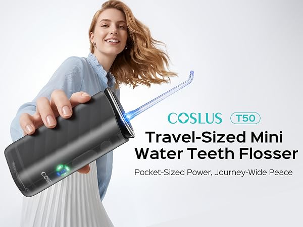 COSLUS T50 Portable Water Flosser for Travel