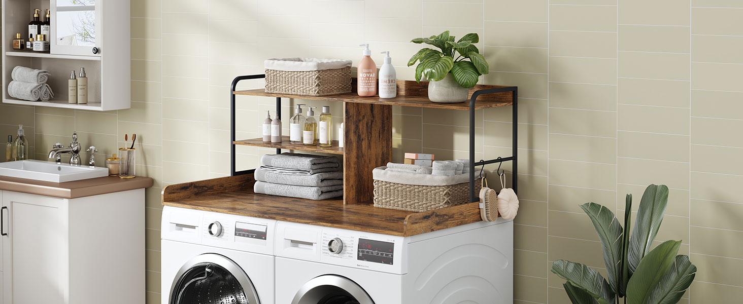 washer dryer countertop