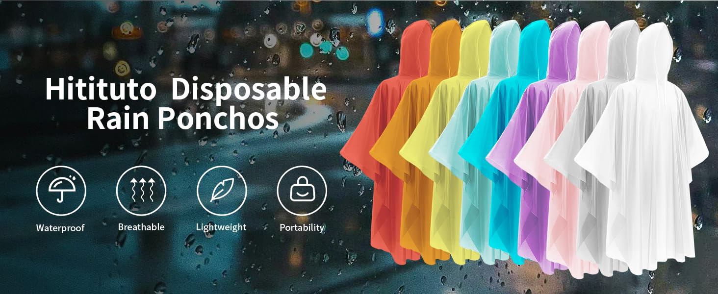 Hitituto ponchos in multiple colors