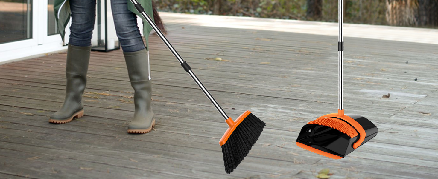 Broom and Dustpan Set