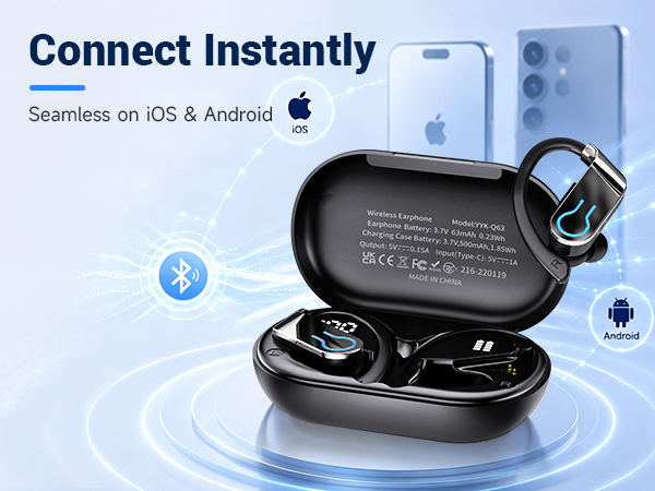 bluetooth earbuds with microphone