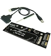 Sintech 26pin to SATA Adapter with USB SATA Cable,Compatible with SSD from MacBook Air Pro 2012 Y...