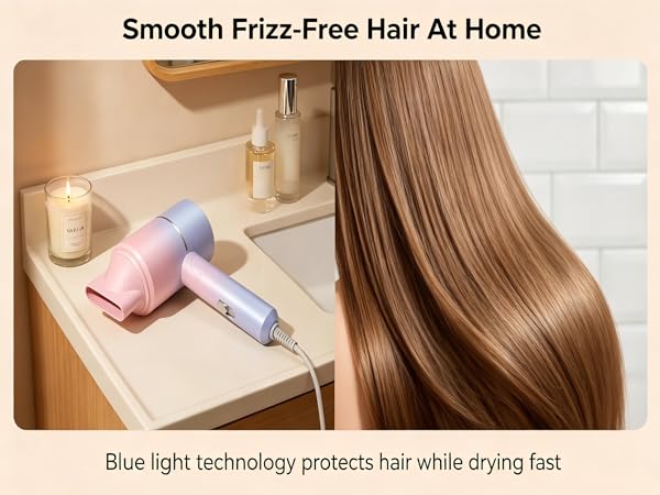 SmoothFrizz-FreeHair At Home