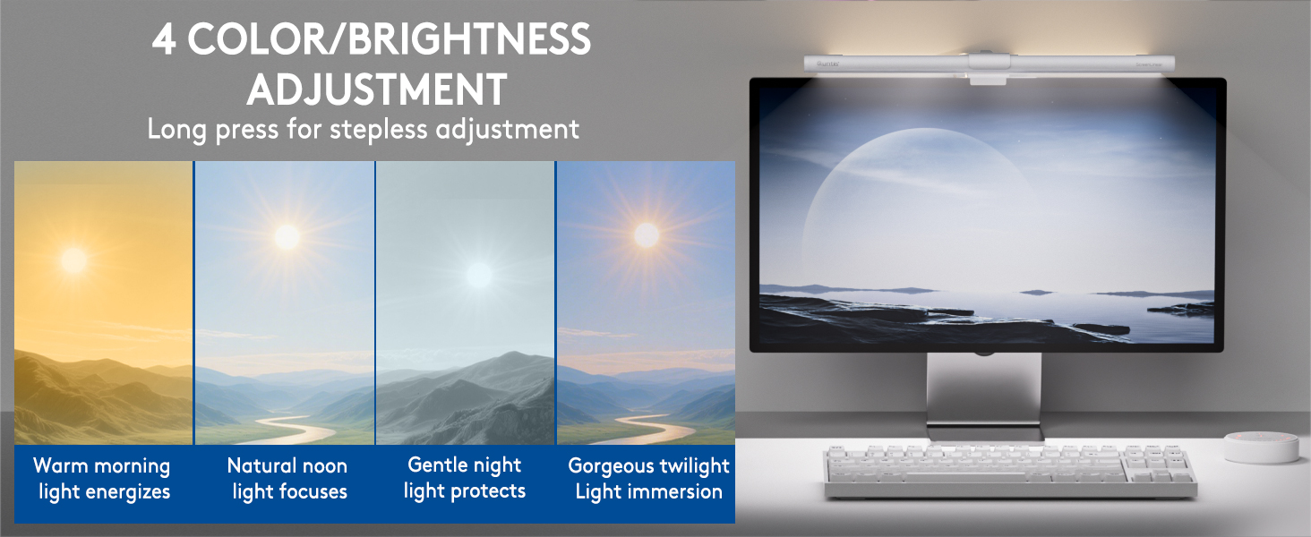 4 color brightness adjustment