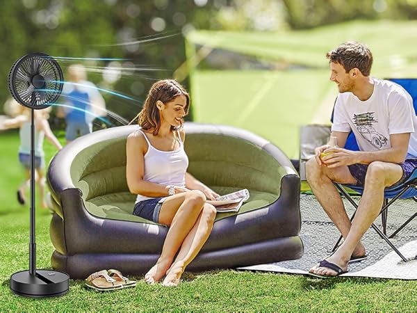 pedestal fan camping fan