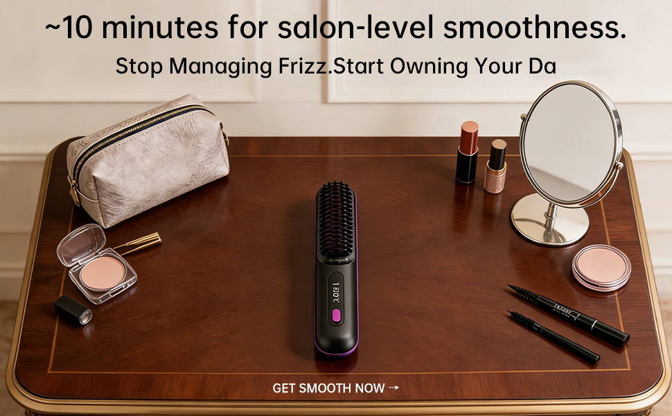 GERY Hair Straightener Brush