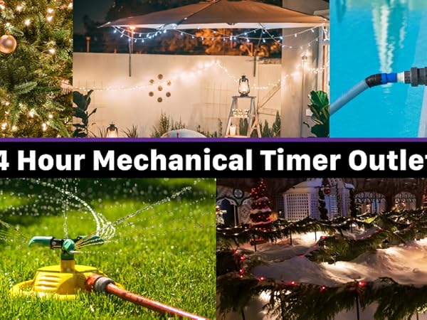 outdoor timer for lights