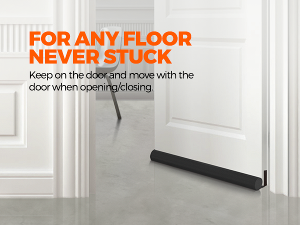 door draft stopper