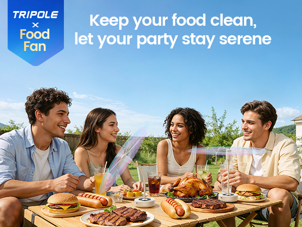 TriPole Food Fan