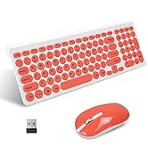 LeadsaiL Wireless Keyboard and Mouse Combo Wireless Mouse and Keyboards Cordless USB Computer Key...