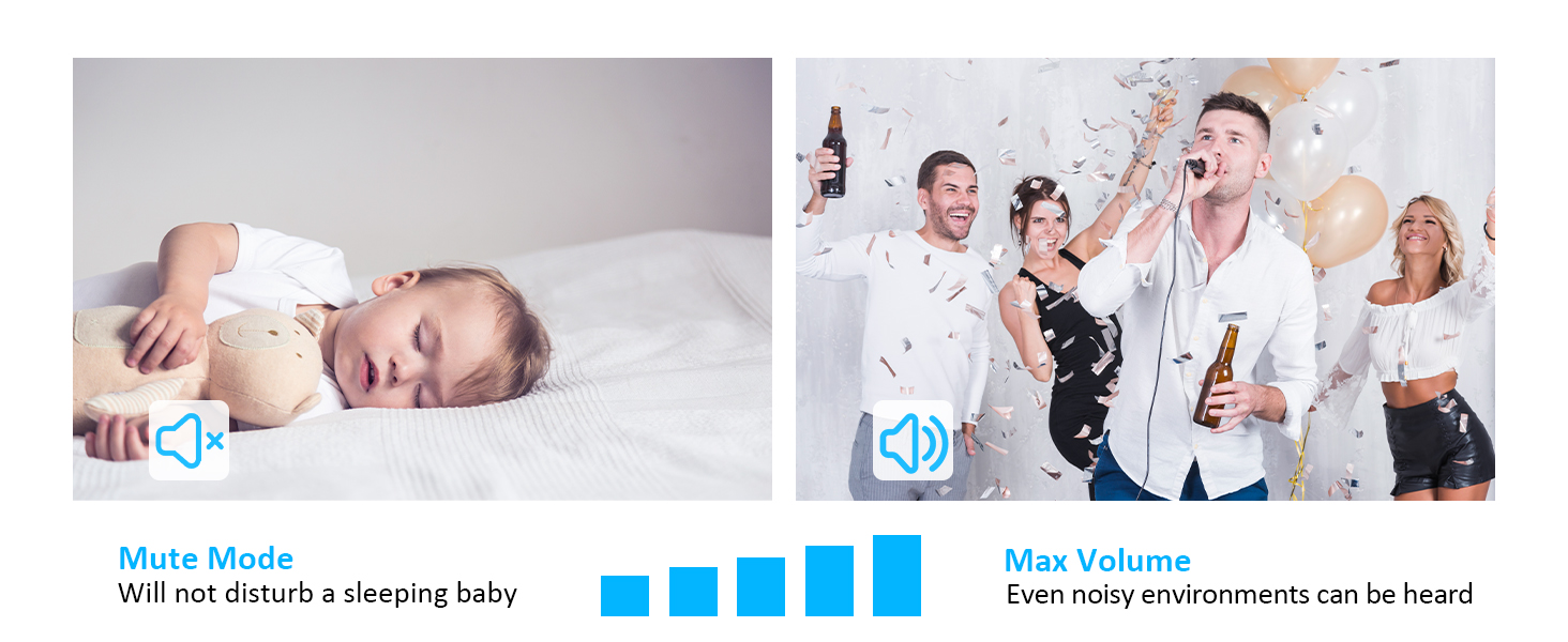 5 Volume Level (1-110dB)