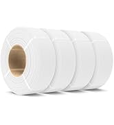 SUNLU 4KG PLA Filament Refill 1.75mm, 1000g PLA Matte Filament Bundle 4 Packs, 3D Printer Filamen...