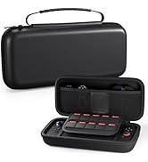 PAWDIARY Black Carrying Case for Nintendo Switch 2(2025), Portable Travel Bag Pouch for Switch 2 ...
