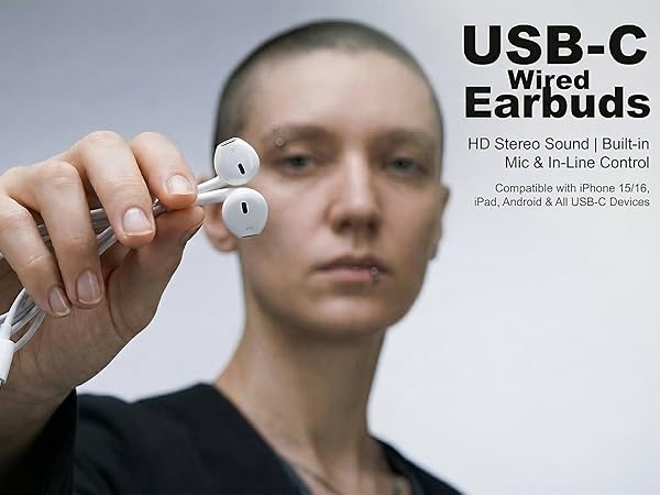 USB C Headphones for iPhone 17