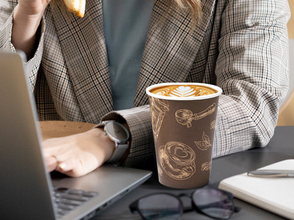 paper hot cups 12 oz coffee cups hot beverage cups paper cups 12 oz cold disposable coffee cups 