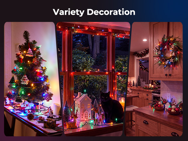 christmas tree lights indoor