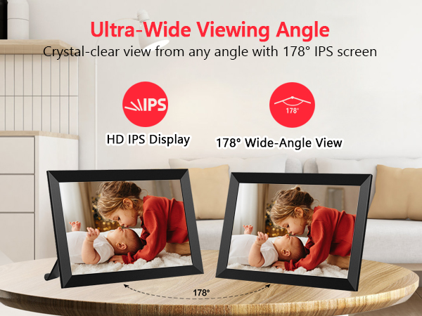 Frameo Digital Photo Frame 10.1 inch