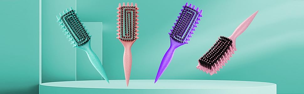 curl defining brush for curly hair