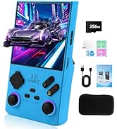 GWALSNTH V40 MAX Retro Handheld Game Console, 40000 Games Preloaded 256G TF Card, Built-in 49+ Em...