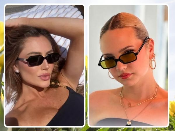 narrow square sunglasses