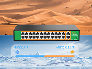 24 port poe switch