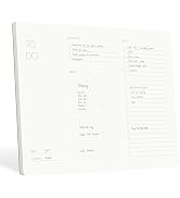 Pinesman - Elegant To Do List Notepad with Mouse Pad Feature, Daily Planning Tear-Off Sheets, 11....