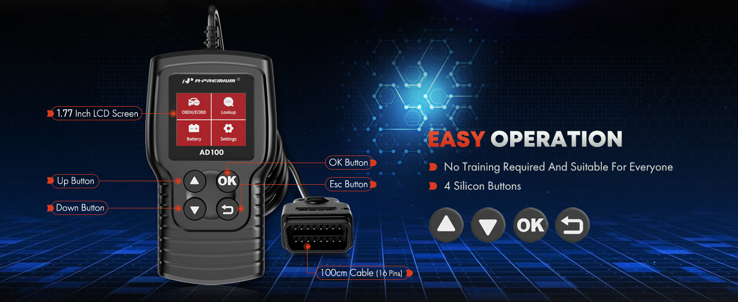 OBD2 Scanner Diagnostic Tool