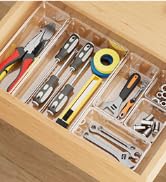 YFXCVSL 30 PCS Drawer Organizer Set, 4 Sizes Desk Drawer Divider Makeup Organizers and Sturdy Cle...