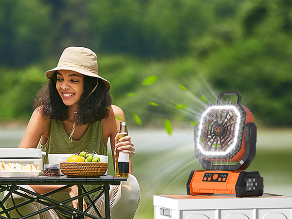 portable fan rechargeable
