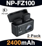 18W Fast NP-FZ100 Dual Charger with 2-pack batteries