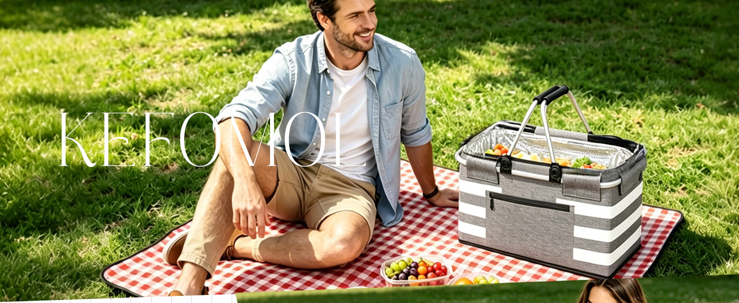 Insulated Picnic Basket