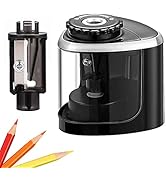 Aogwat Pencil Sharpener Electric Pencil Sharpeners, Portable Pencil Sharpener Kids, Blade to Fast...