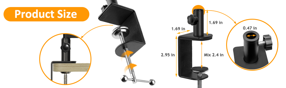Upgraded Desk Clamp
