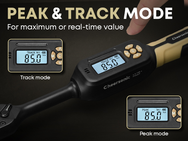 PEAK &amp;amp; TRACK MODE