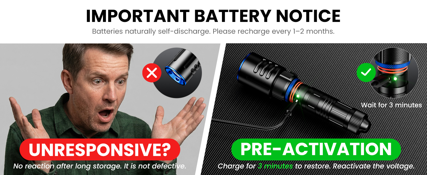 important battery notice