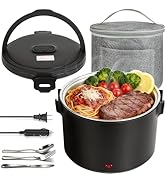 CDBEEE Electric Lunch Box 1.5L, 100W Portable Food Warmer Heated Lunch Box for Car/Truck/Home | 3...