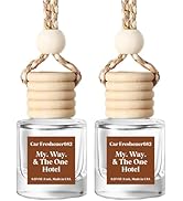 HoogaLife Car Air Freshener Hanging 2 Pack - Hotel Collection Diffuser Oil Inspired by My Way &amp; T...