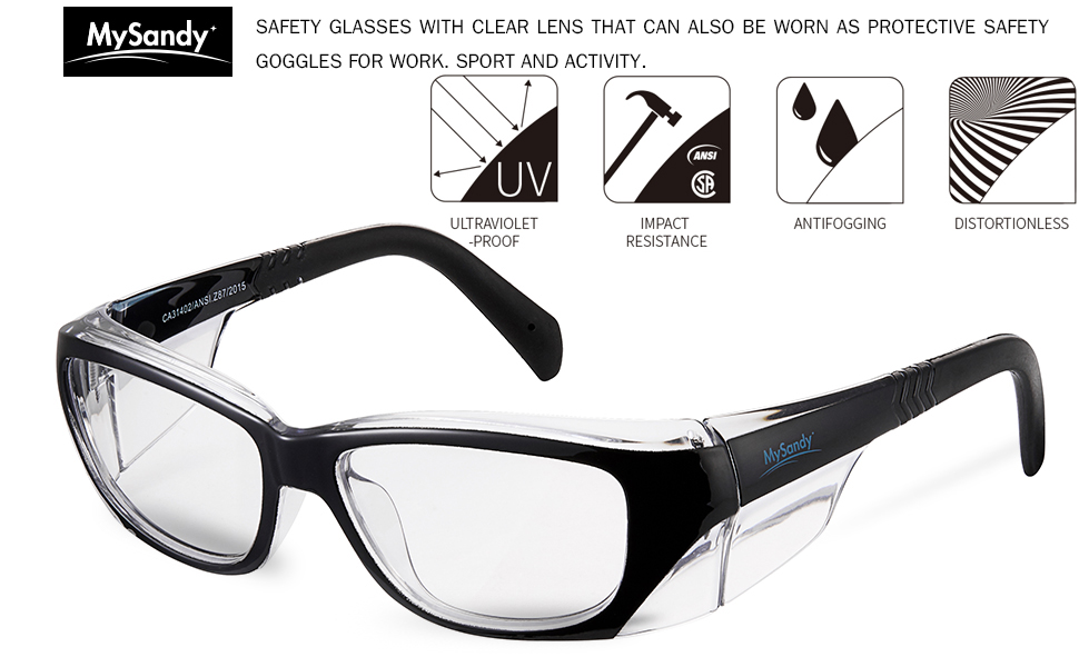 glasses for work men,glasses protection for work,glasses with side shields,impact safety glasses