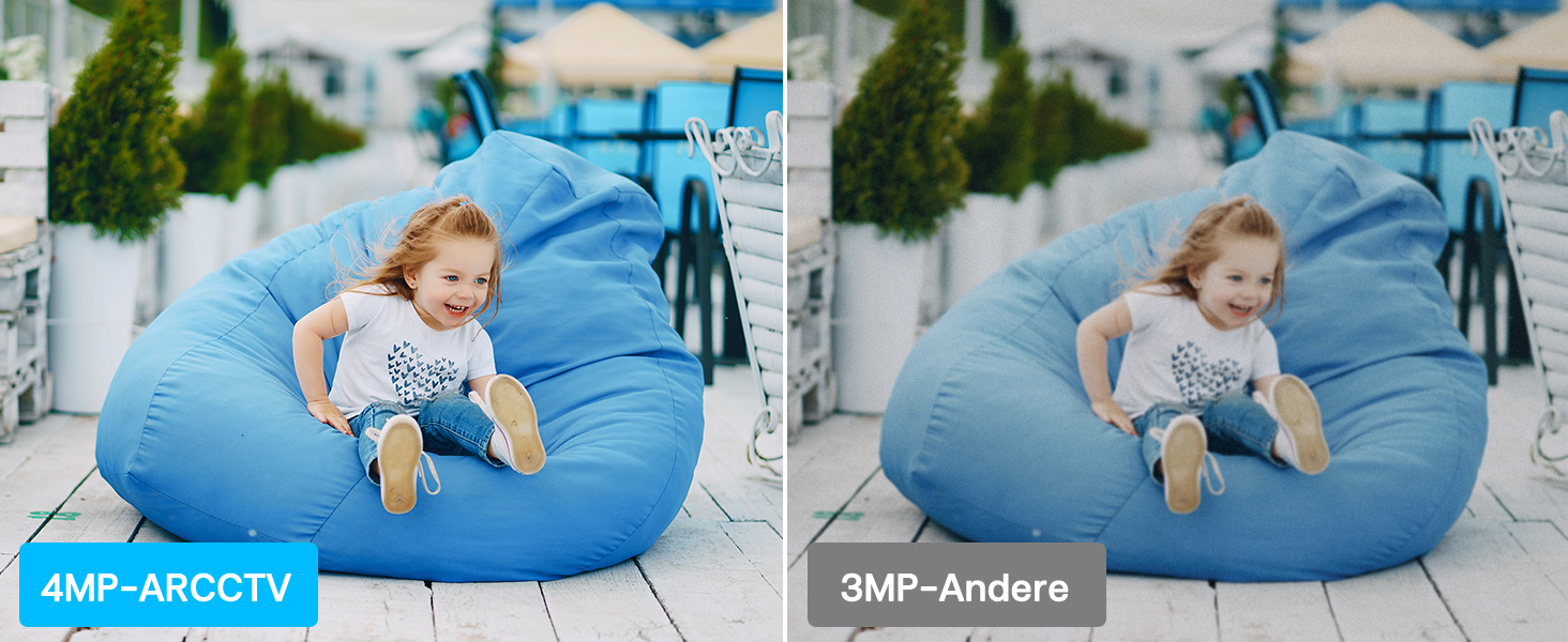 4MP high-definition resolution