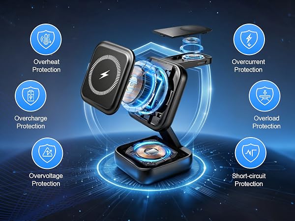 3 in 1 charging station wireless charging station iphone wireless charger iphone watch charger 