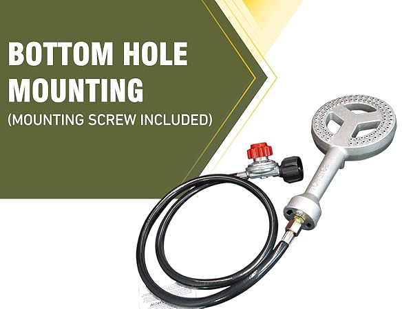 Round Burner Head