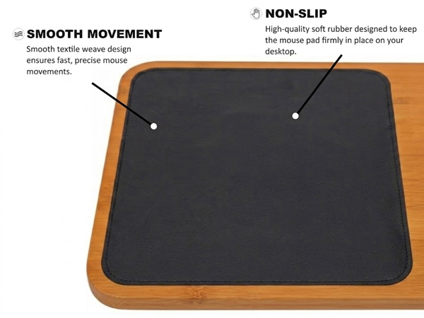 Oliver Gray Wireless Charger &amp; Mouse Pad